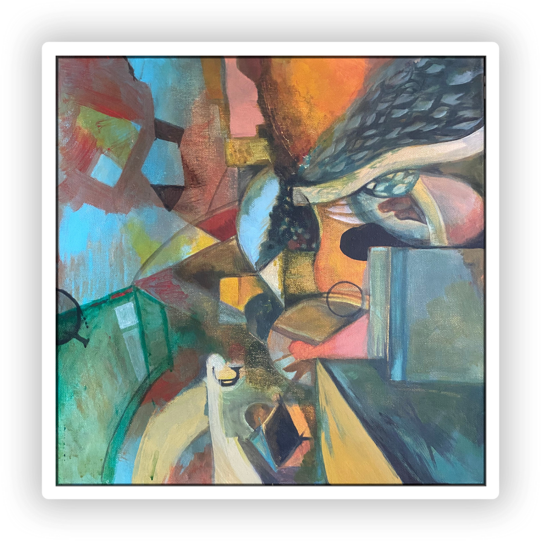 Rebecca Scambler painting