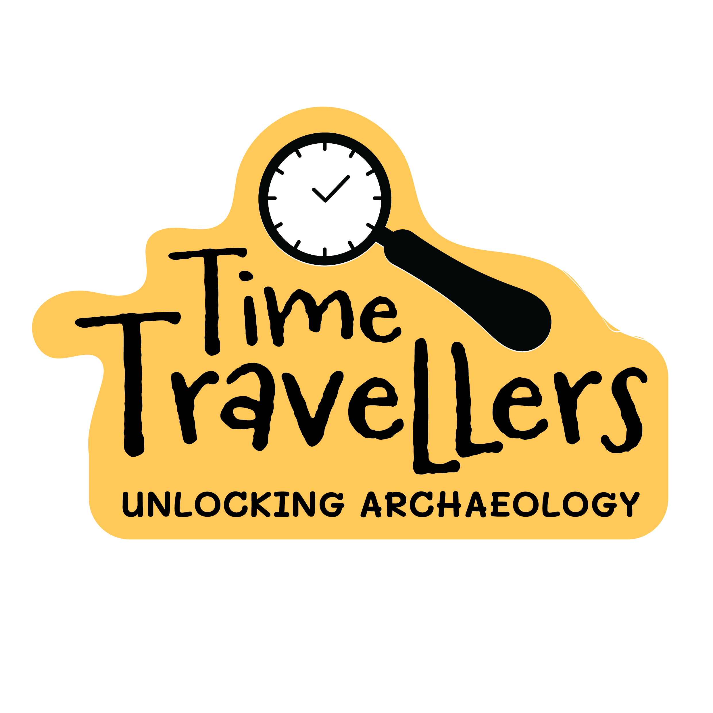 Time Travellers - unlocking archaeology logo